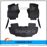 کفپوش چانگان CS35 پلاس شش بعدی جیب دار گلدوزی