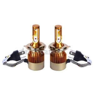 هدلایت دو رنگ دو کنتاکت H4 زرد سفید