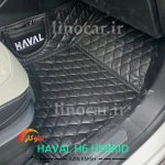 کفپوش هاوال h6 شش بعدی جیب دار گلدوزی - Image 3