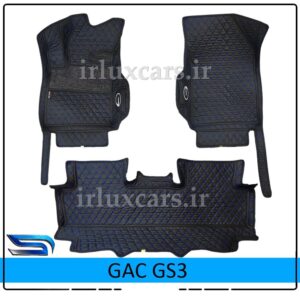 کفپوش گلدوزی گک GS3 موکت دار 6 بعدی