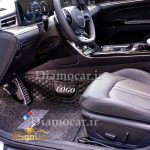 کفپوش گلدوزی کیا اسپورتیج نودل دار هفت بعدی (دو لایه)